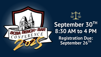 BCBA Bench-Bar Event Logo